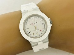 BVLGARI Aluminum BB40AT Men’s Automatic Watch Box Date Round Dial Accessary