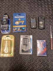 Electronics Lot Battery Chargers Remote Controls Nimh Pads Junk Drawer Lot