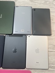 Lot of 9 Tablets Mixed Brands Untested For Parts or Not Working