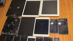 18x Apple Devices Lot iPhones iPads iPods Watch For Parts or Repair Only