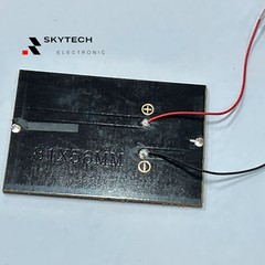 2PCS 6V 100mA 0.6W Polycrystalline Mini Epoxy Solar Panel Photovoltaic Panel
