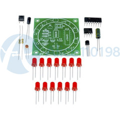 10pcs Lucky Rotary Suite Electronic DIY Kits Production Parts And Components