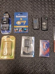 Electronics Lot Battery Chargers Remote Controls Nimh Pads Junk Drawer Lot