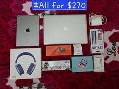 Apple MacBook Pro (2012), iPad 6th Gen abd Mixed Lot Accessories