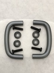 *PAIR* Grey Carver M Series Handles w/mounting hardware