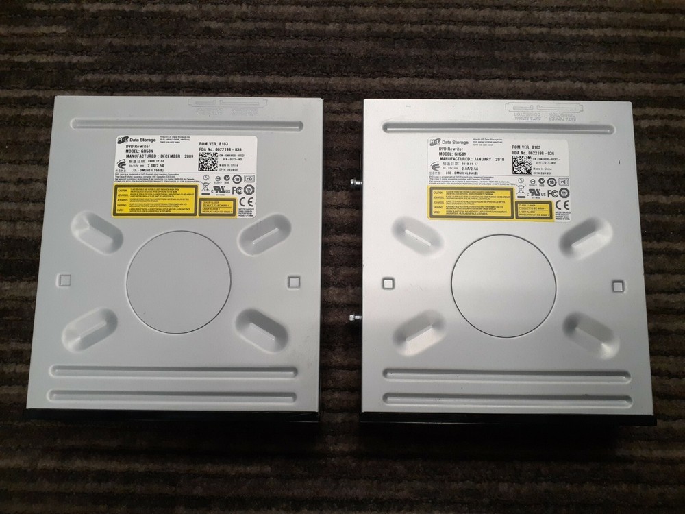 (2) HL Data Storage DVD Writer GH50N VER B103 0M4M08