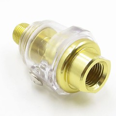 1/4″ BSP Mini In-Line Lubricator Oiler for Pneumatic Tool & Air Compressor Pipe