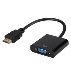 1080P HDMI Male to VGA Female Video Converter Cable for PC DVD HDTV