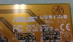 ASUS USB 1.1 / MIR 2-Port Two Port Add-On Card