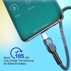 Fast Charging Data Cord, USB C to Type C 1 Meter Long FREE SHIPPING GLOBAL