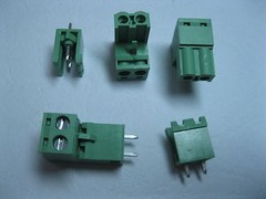 50 pcs 2 pin/way 5.08mm Screw Terminal Block Connector with Straight pin New