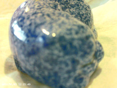 A Sleeping Cat figure, Butterfly Dish, Decorative Egg ( Please read )