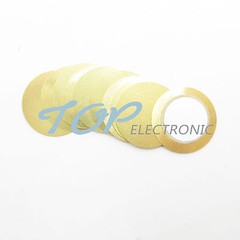 100PCS 12mm Piezo Elements Sounder Sensor Trigger Drum Disc + Copper
