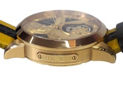 Memorigin Bruce Lee Club Tourbillon Hand Winding Mens Watch Skeleton Dial G Card