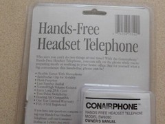 Conair Hands Free Headset Telephone – Opened Package