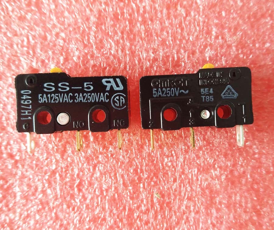 5PCS Original SS-5 Limit Switch 3 Pins Micro switch Omron