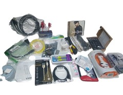 Computer bag of 34 Misc Electronics Reseller Lot. READ DESCRIPTION for manifest