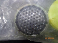 1 Bendix ms3112E 22-55S Mil Spec Circular Connector Plug 55 pOS Gold ampheonol