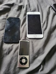 Electronic Lot Of 3 Apple Nano IPhone 5 Iphone 6
