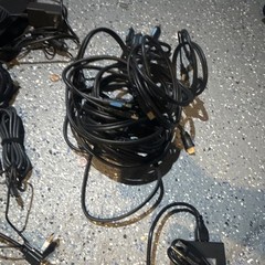 Mixed Lot Assorted Cables & Power Adapters/Chargers – Various Types