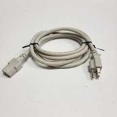 OEM Sharp Printer Power Cord 3 Prong 14AWG