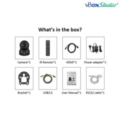 vBoxStudio® – ViZion D1 – PTZ NDI Camera FHD 20X