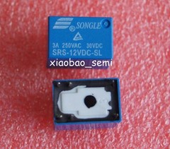 10PCS SRS-12VDC-SL JRC-21F(4100) 12V DC ORIGINAL SONGLE Relay 6PIN