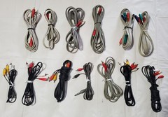 Lot of 13 RCA Audio Video Cables