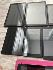 Lot of 9 Tablets Mixed Brands Untested For Parts or Not Working