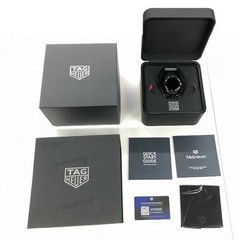 TAG HEUER Watch Connected Calibre E4 Black Silver SBR8010 42ｍｍ Wristwatch w/