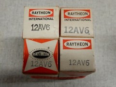 Untested Lots of 12AV6 Vacuum Tubes Qty in ()