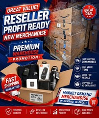 Premium USA Reseller Mystery Box – Assorted New Overstock Liquidation Lot