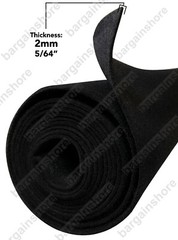 16ft x 45″ Black Carpet Trade show back drop WALL DISPLAY LINER AUTO HOME