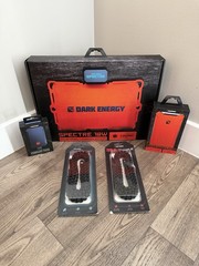 Dark Energy Solar Charging Bundle – 18W Panel + Poseidon Pro + Accessories