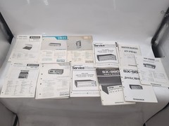 Mix lot of 30 Owner Manuals (Pioneer/Sony/Sanyo/Kenwood/Nakamichi) – EB-19087 –