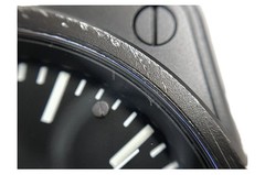 Bell & Ross BR01-92-S-06119 Aviation Black Dial Automatic White Rubber Watch