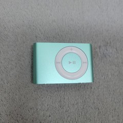 Apple iPod Shuffle 2nd Gen 1GB Aqua Green MP3 Player A1204 Works Great 3+ Hour
