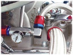 Spectre Performance 5946 Chrome 90 Degree Fuel Fitting