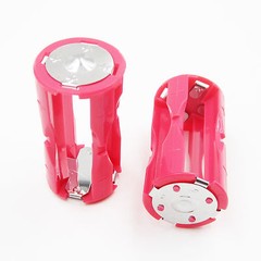 5PCS Parallel Adapter Battery Holder Case Box Convertor 4 AAA/LR03 to C Size