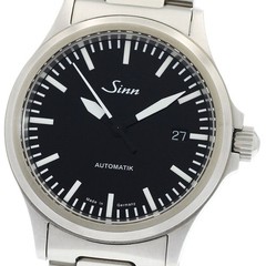 Sinn Watch 556.M Date Automatic Black Dial 38mm Stainless Steel w/Warranty Card