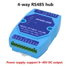 compatible Industrial optical isolation 4-channel RS485 hub 1 in 4 out DC9-40V