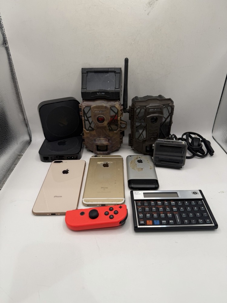 Apple Electronics + Camera Lot Untested Units iPhones Go Pro Spypoint Reseller