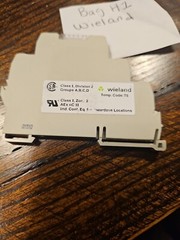 WIELAND ELECTRIC 80.010.4000.0 FLARE-24DC-1W-250V6A DIN Rail Mount 6A Relay