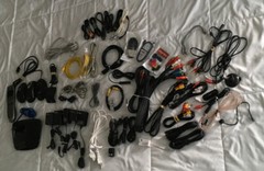 Electronic Cords & Cables Assortment, Plus More