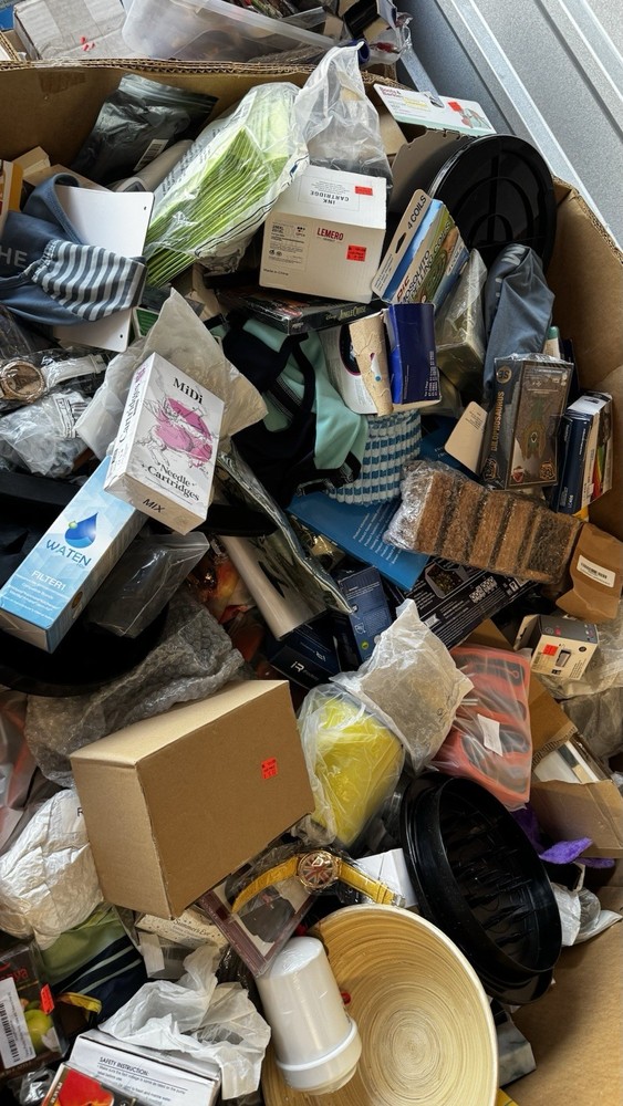 100 Pc Mystery Box Liquidation Wholesale Lot Mixed Items