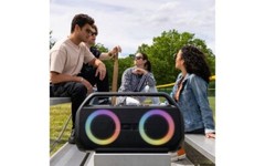 ION Water-Resistant Bluetooth®️-Enabled Stereo Boombox (Open Box, New Condition)