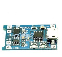10PCS 5V Micro USB 1A 18650 Lithium Battery Charging Board Charger Module