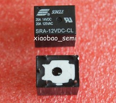 20PCS SRA-12VDC-CL DC 12V Coil 20A PCB General Purpose Relay 5 Pin SPDT