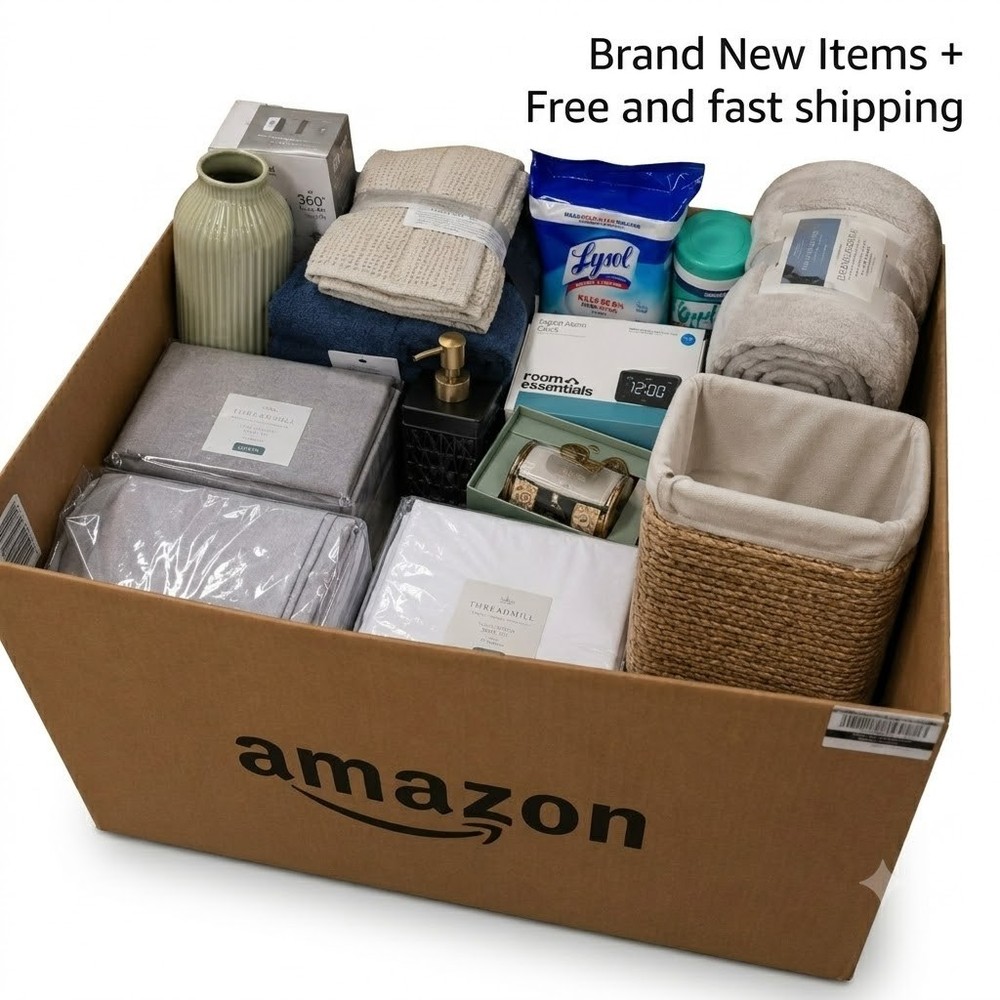 Amazon & Target Liquidation Mystery Box Mixed General Merchandise