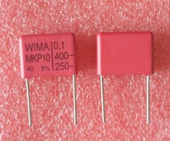 5PCS MKP10 WIMA 400v 0.1uf 104 P=15mm For Audio Coupling